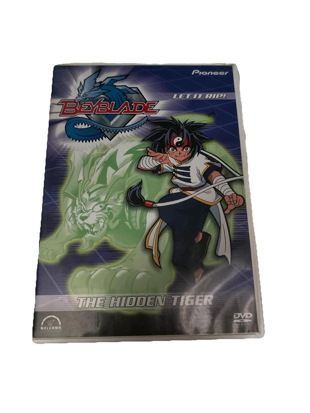 Beyblade - Hidden Tiger (Vol. 3) [DVD, 2003] Anime 5 Episodes! - EXCELLENT